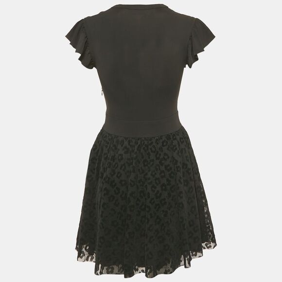 Red Valentino Black Jersey Flock Tulle Mini Dress S - www.rajagirimanappuram.com Red Valentino Black Jersey Flock Tulle Mini Dress S - www.rajagirimanappuram.com